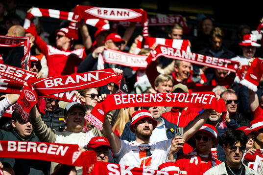 Spectators in the stands