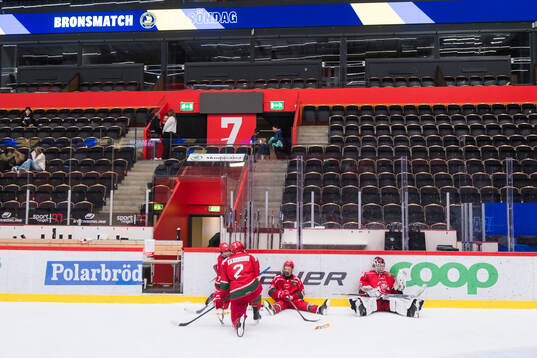 bronsmatchen i U16-SM i ishockey mellan MoDo och Djurgården