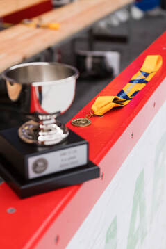 Modos pokal och medalj