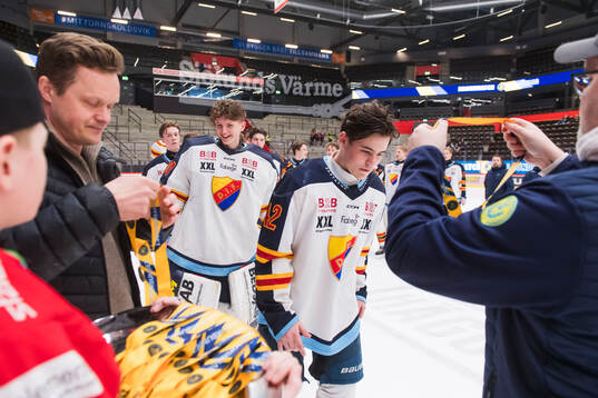 Djurgården tar emot medaljer