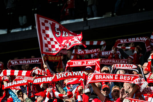 Spectators in the stands