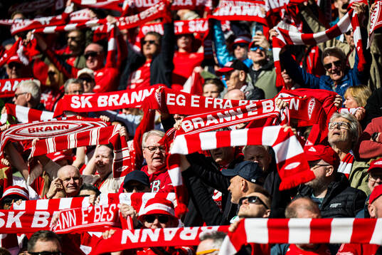 Spectators in the stands