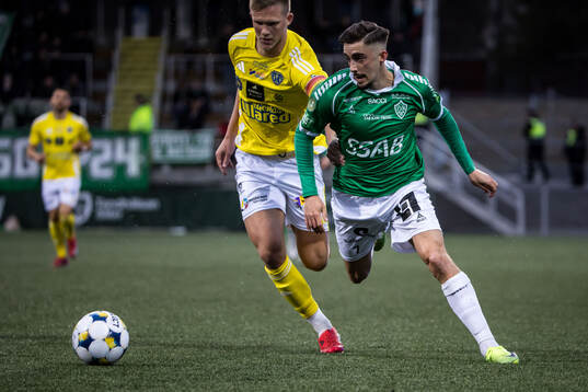 Falkenbergs Tim Stålheden och Brages Emil Tot Wikström