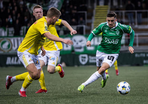 Falkenbergs Tim Stålheden och Brages Emil Tot Wikström
