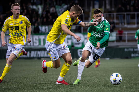 Falkenbergs Tim Stålheden och Brages Emil Tot Wikström