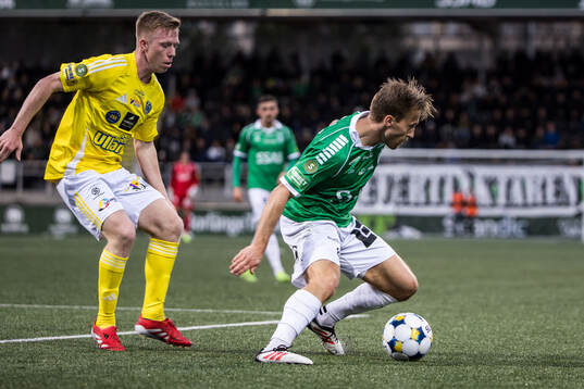 Falkenbergs Lucas Sibelius och Brages Jacob Stensson