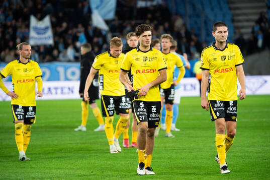 Elfsborgs spelare deppar