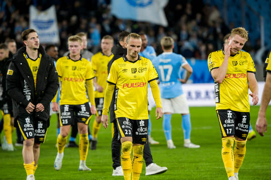 Elfsborgs Niklas Hult och Per Frick deppar