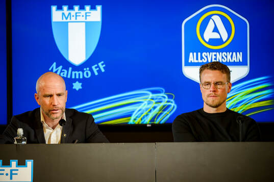 Malmö FFs tränare Henrik Rydström och Elfsborgs tränare