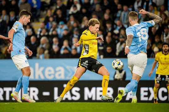 Elfsborgs Frederik Ihler mot Malmö FFs Colin Rösler