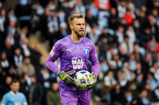 Malmö FFs målvakt Ricardo Schuck Friedrich