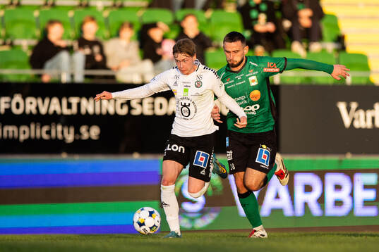 Örebros Linus Alperud och Varbergs Erion Sadiku