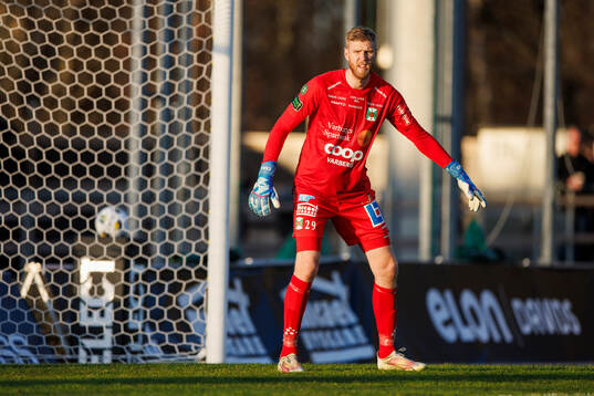 Varbergs målvakt Fredrik Andersson