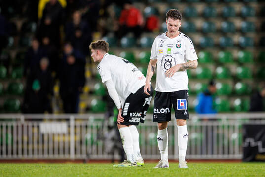 Örebros Erik McCue och Samuel Kroon deppar