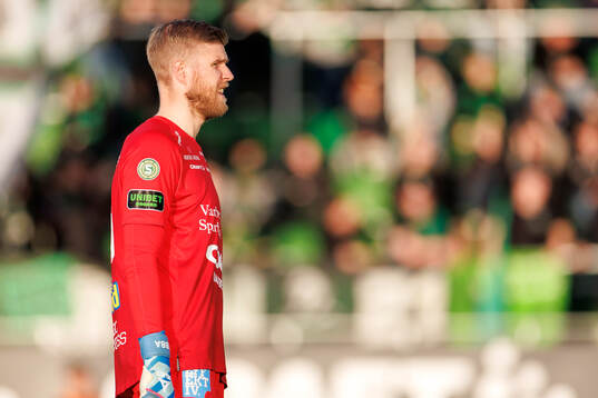 Varbergs målvakt Fredrik Andersson
