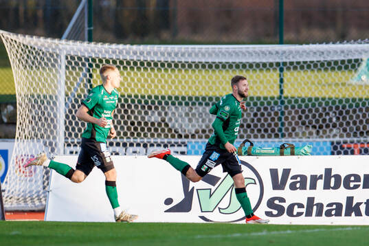 Varbergs Oliver Alfonsi jublar