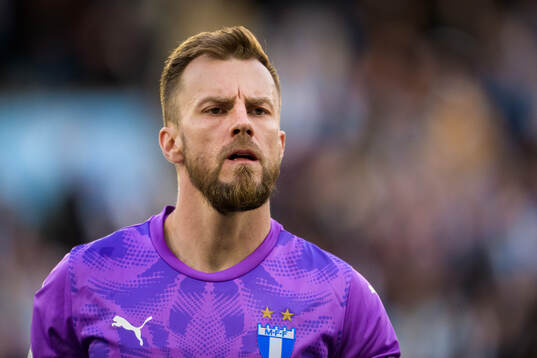 Malmö FFs målvakt Ricardo Friedrich