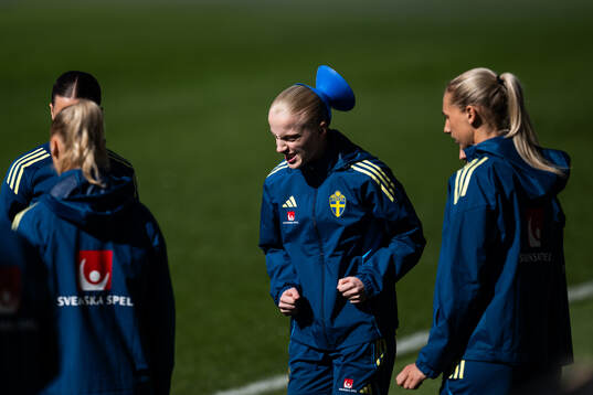 Anna Sandberg of the Swedish women's national football team