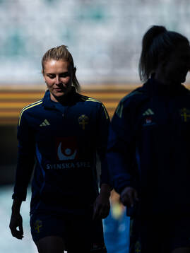 Amanda Nildén of the Swedish women's national football team