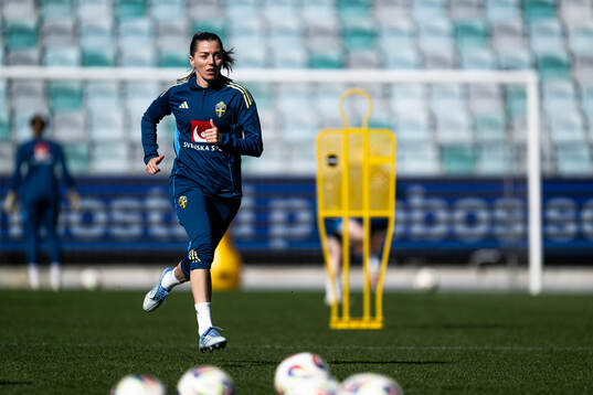 Hanna Wijk of the Swedish women's national football team