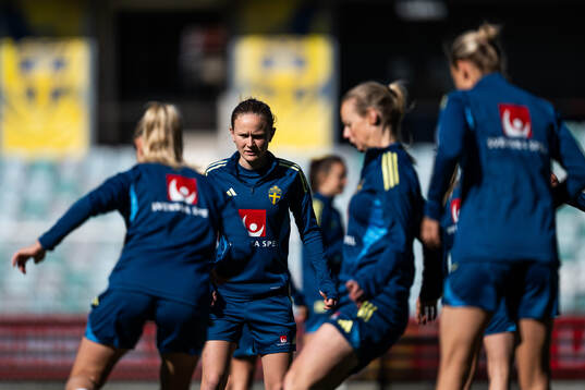 Matilda Vinberg of the Swedish women's national football