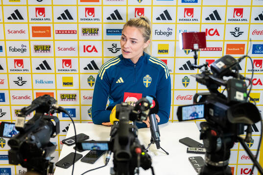 Fridolina Rolfö of the Swedish women's national football