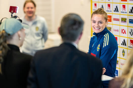 Fridolina Rolfö of the Swedish women's national football