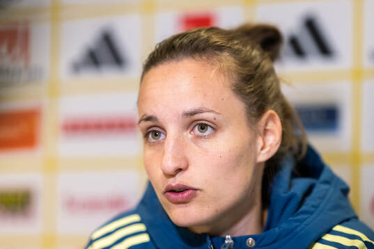 Nathalie Björn of the Swedish women's national football