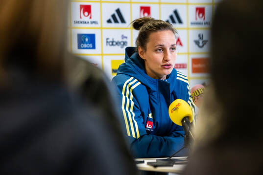 Nathalie Björn of the Swedish women's national football