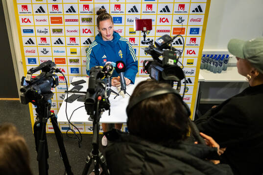 Nathalie Björn of the Swedish women's national football