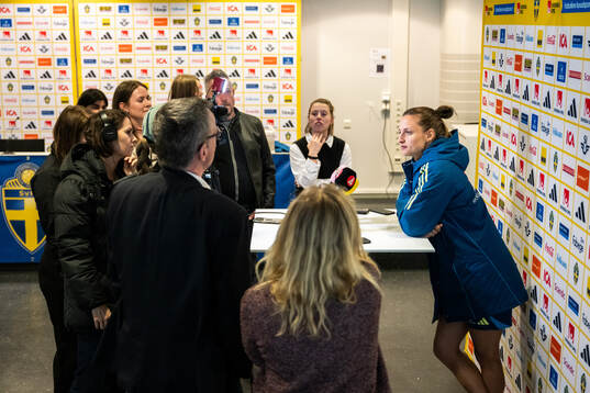Nathalie Björn of the Swedish women's national football