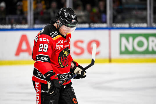 Luleås Erik Gustafsson deppar
