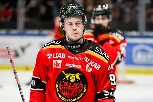 Luleås Pontus Andreasson deppar