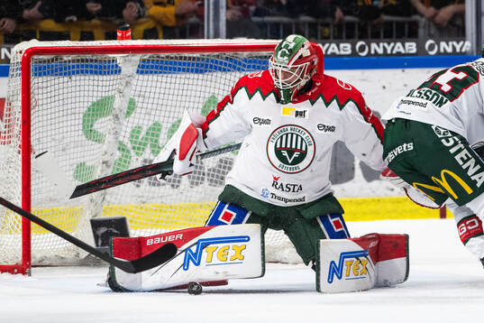Frölundas målvakt Lars Johansson