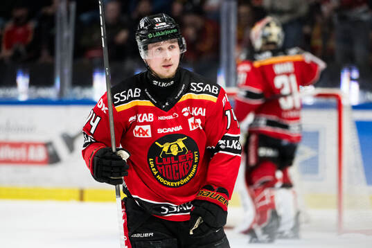 Luleås Jonas Berglund deppar