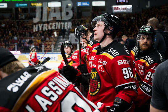 Luleås Pontus Andreasson deppar