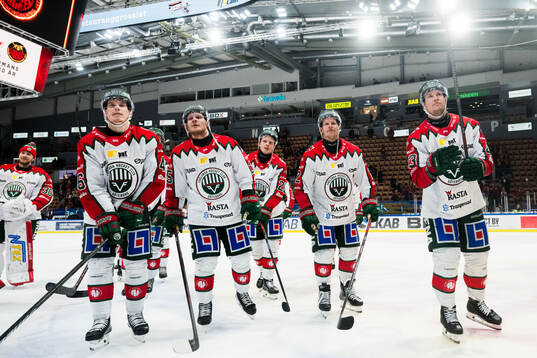 Frölundas Dominik Egli, Arttu Ruotsalainen, Max Friberg