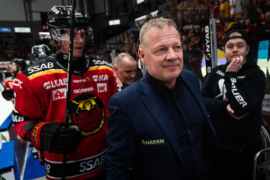 Luleås assisterande tränare Henrik Stridh