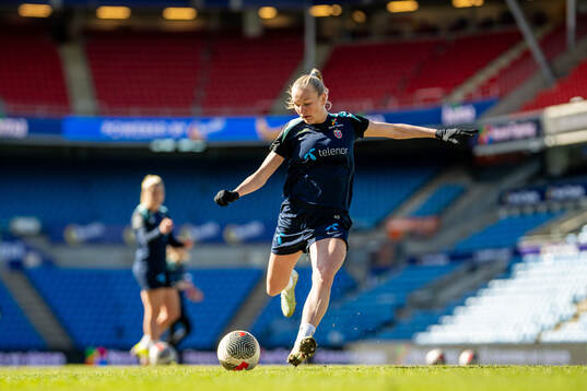 Frida Maanum of the Norwegian women's national football team