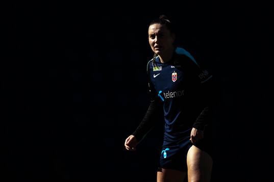Vilde Bøe Risa of the Norwegian women's national football