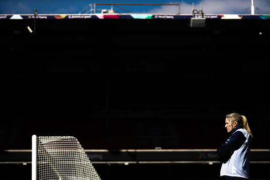Gemma Grainger, head coach of the Norwegian women's