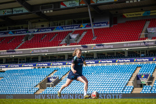 Elisabeth Terland of the Norwegian women's national