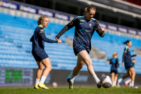 Elisabeth Terland of the Norwegian women's national