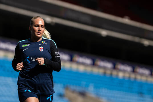 Cathinka Tandberg of the Norwegian women's national