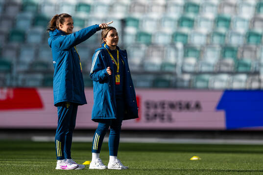 Nathalie Björn and Johanna Rytting Kaneryd of Sweden