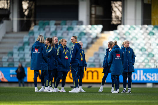 Magdalena Eriksson and Fridolina Rolfö of Sweden
