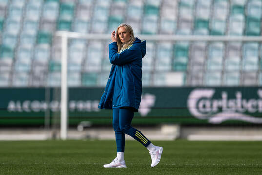 Stina Blackstenius of Sweden