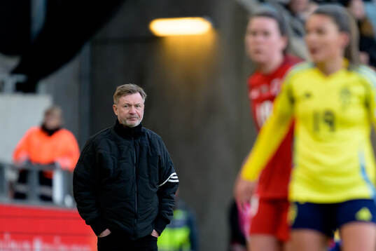 Head coach Peter Gerhardsson of Sweden