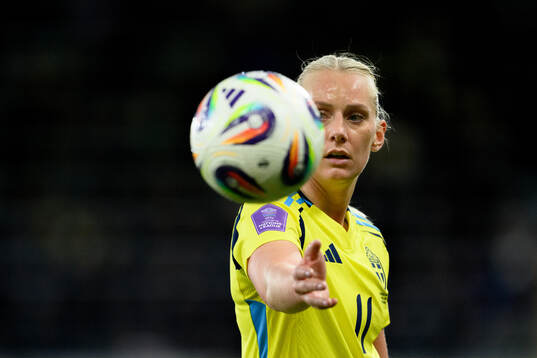 Stina Blackstenius of Sweden