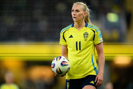 Stina Blackstenius of Sweden